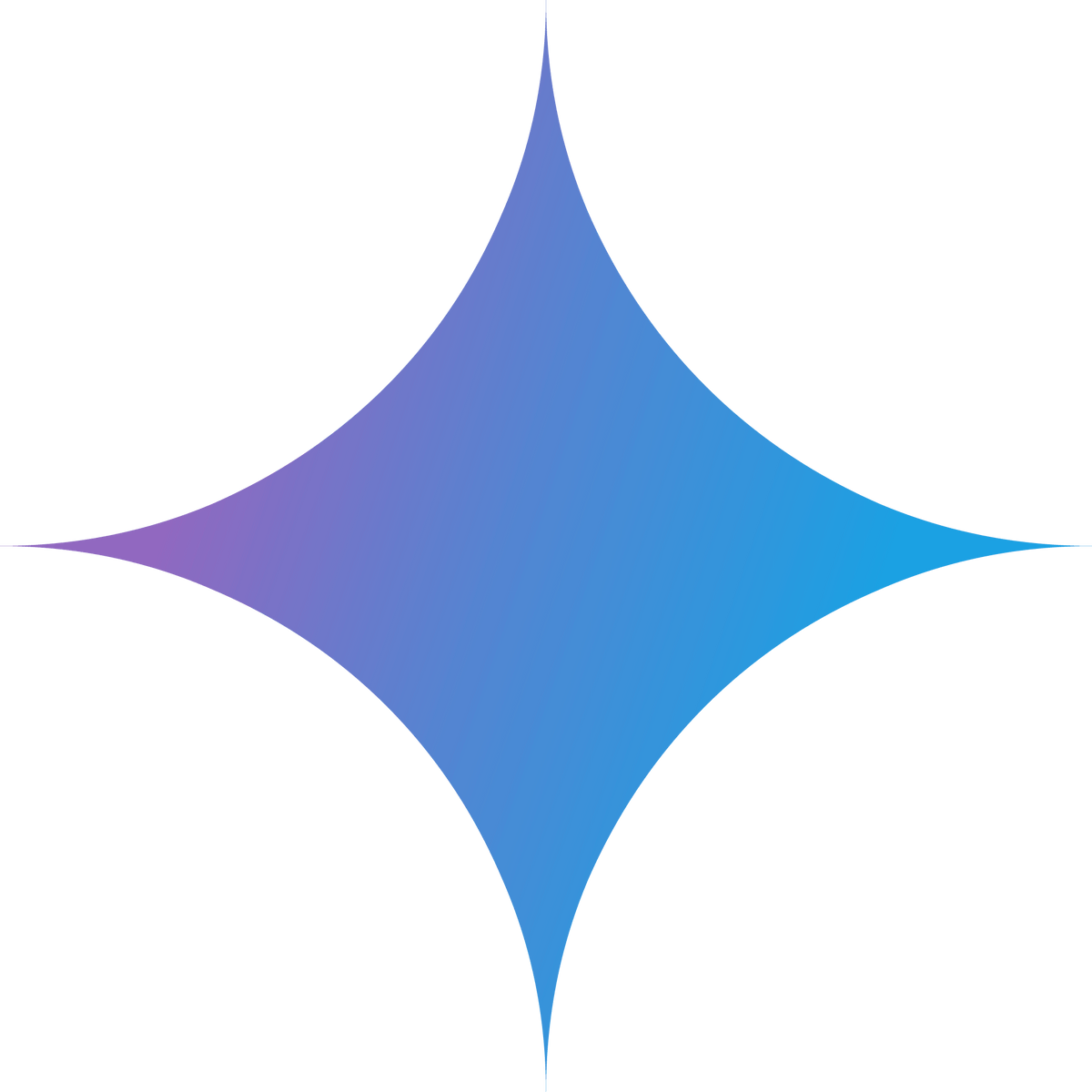 Gradient design with black circles and a blue-purple center